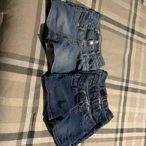 6 pairs cat and jack shorts